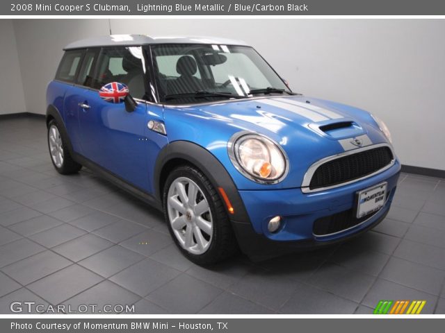 2008 Mini Cooper S Clubman in Lightning Blue Metallic