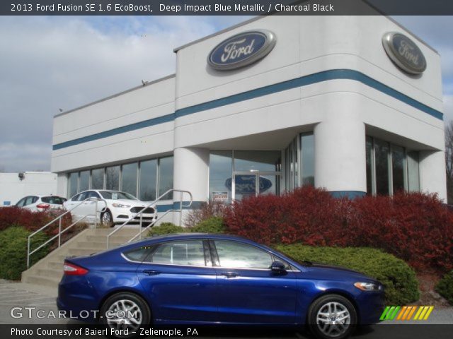 2013 Ford Fusion SE 1.6 EcoBoost in Deep Impact Blue Metallic