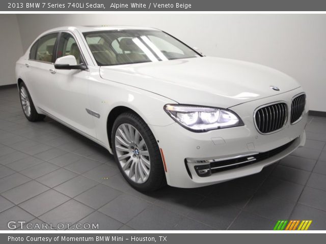 2013 BMW 7 Series 740Li Sedan in Alpine White
