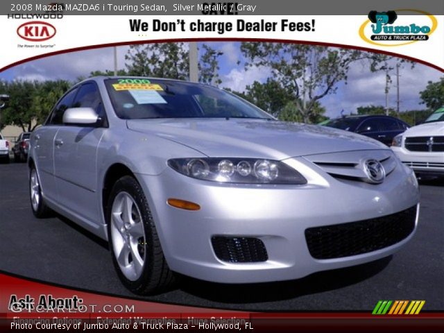 2008 Mazda MAZDA6 i Touring Sedan in Silver Metallic