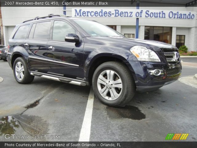 2007 Mercedes-Benz GL 450 in Capri Blue Metallic