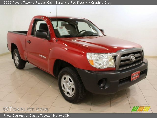 2009 Toyota Tacoma Regular Cab in Barcelona Red Metallic