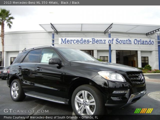 2013 Mercedes-Benz ML 350 4Matic in Black