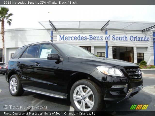 2013 Mercedes-Benz ML 350 4Matic in Black