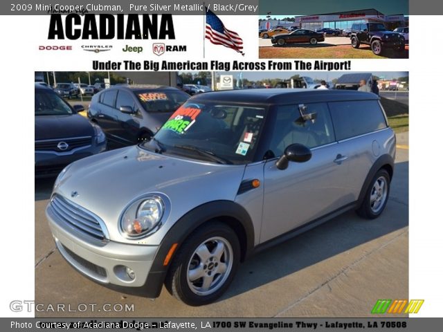 2009 Mini Cooper Clubman in Pure Silver Metallic