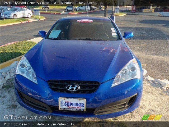 2010 Hyundai Genesis Coupe 2.0T in Mirabeau Blue
