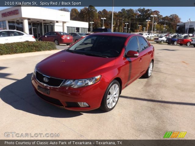 2010 Kia Forte SX in Spicy Red