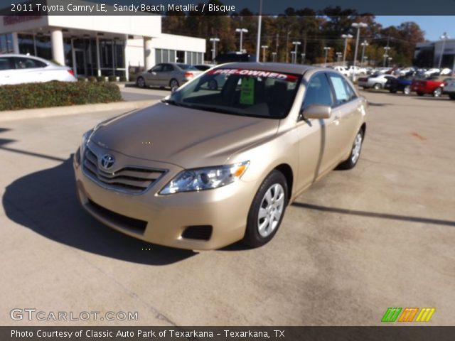 2011 Toyota Camry LE in Sandy Beach Metallic