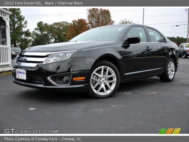 2012 Ford Fusion SEL in Black