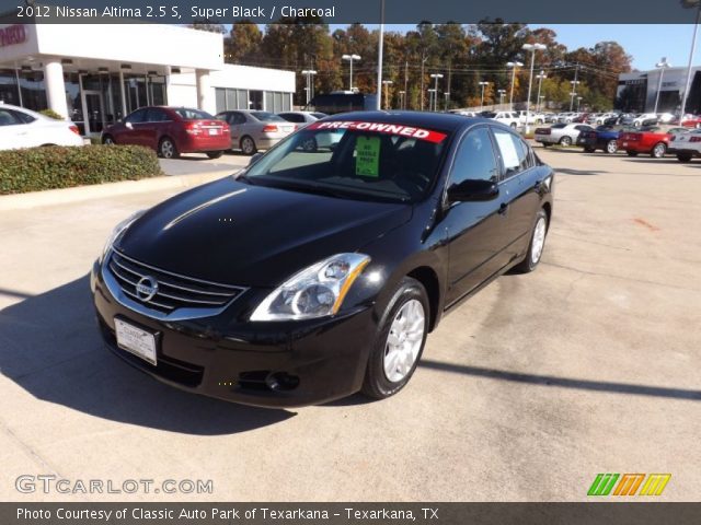 2012 Nissan Altima 2.5 S in Super Black