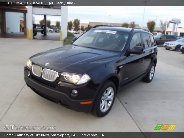 2010 BMW X3 xDrive30i in Jet Black