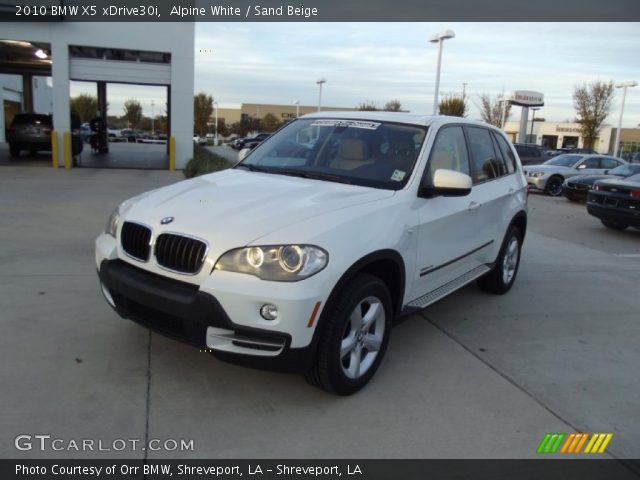 2010 BMW X5 xDrive30i in Alpine White