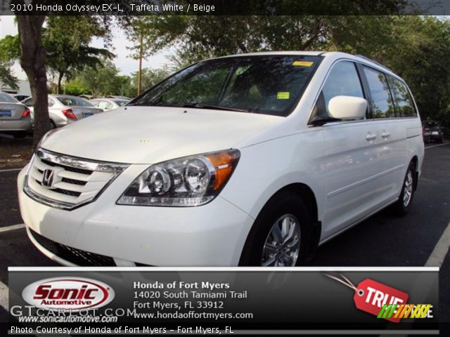 2010 Honda Odyssey EX-L in Taffeta White