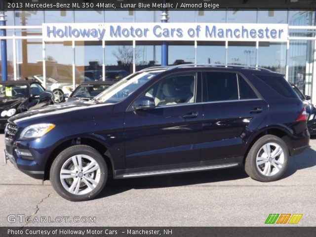 2013 Mercedes-Benz ML 350 4Matic in Lunar Blue Metallic