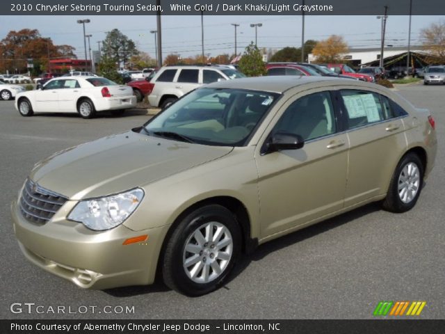 2010 Chrysler Sebring Touring Sedan in White Gold