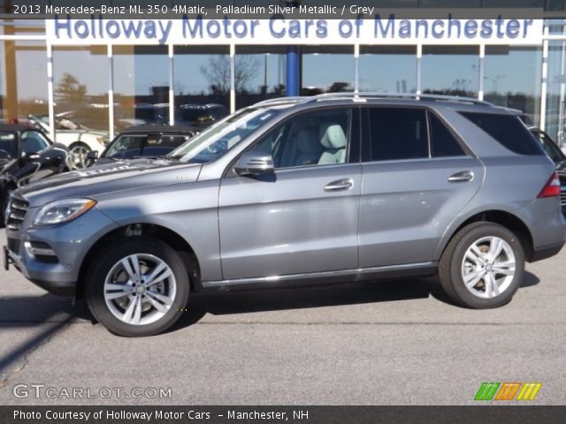 2013 Mercedes-Benz ML 350 4Matic in Palladium Silver Metallic