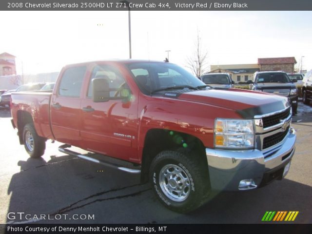 2008 Chevrolet Silverado 2500HD LT Z71 Crew Cab 4x4 in Victory Red