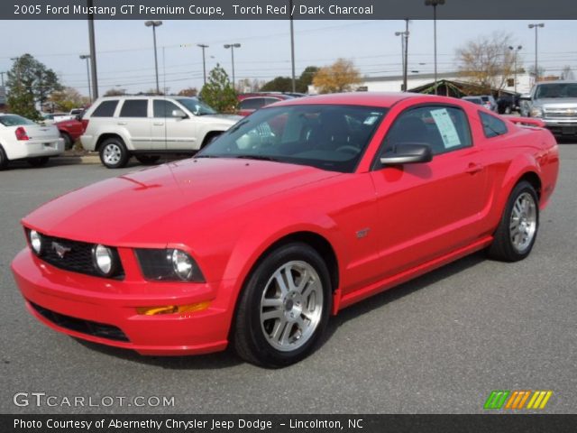 2005 Ford Mustang GT Premium Coupe in Torch Red