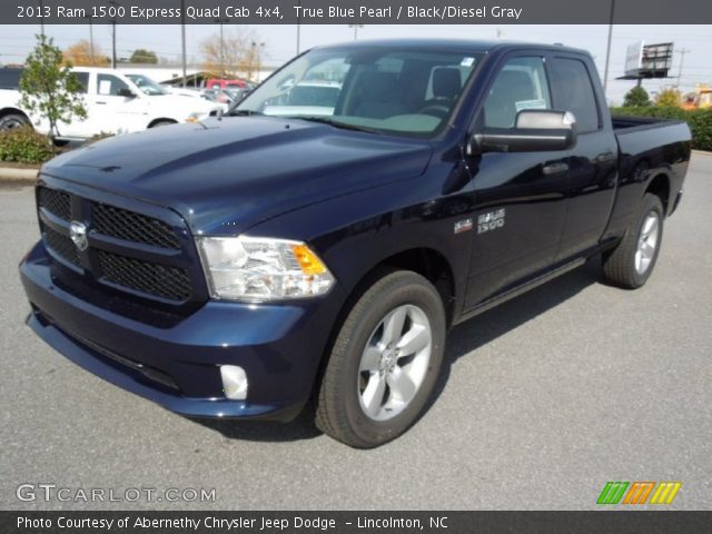 2013 Ram 1500 Express Quad Cab 4x4 in True Blue Pearl