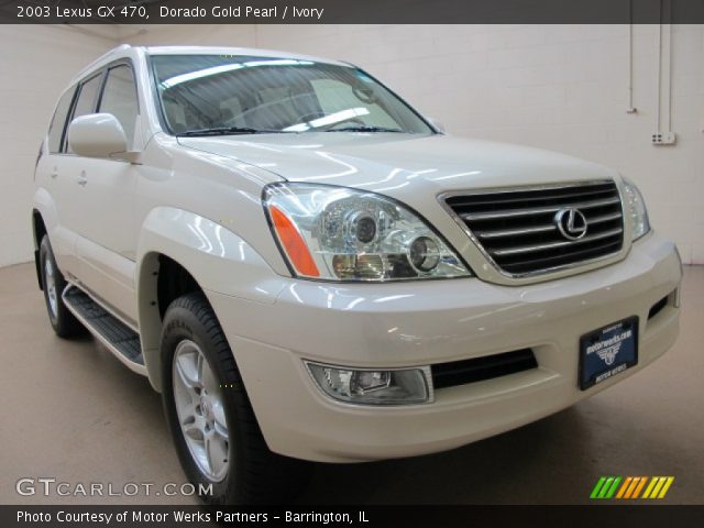 2003 Lexus GX 470 in Dorado Gold Pearl