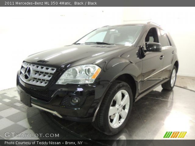 2011 Mercedes-Benz ML 350 4Matic in Black