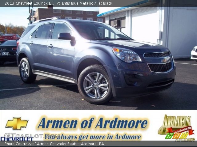 2013 Chevrolet Equinox LT in Atlantis Blue Metallic