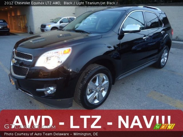 2012 Chevrolet Equinox LTZ AWD in Black