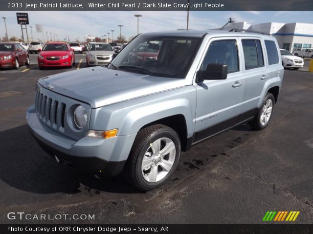 2013 Jeep Patriot Latitude in Winter Chill Pearl