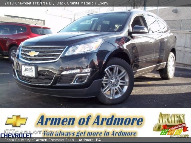 2013 Chevrolet Traverse LT in Black Granite Metallic