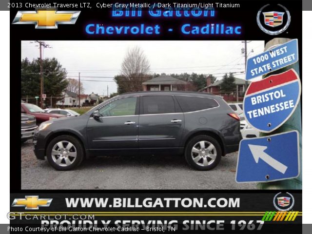 2013 Chevrolet Traverse LTZ in Cyber Gray Metallic