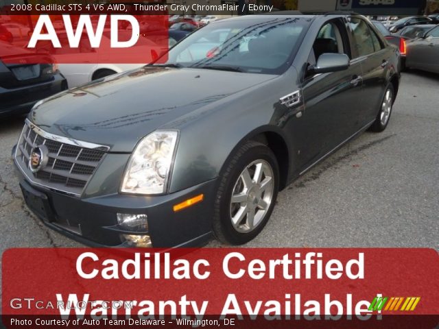2008 Cadillac STS 4 V6 AWD in Thunder Gray ChromaFlair