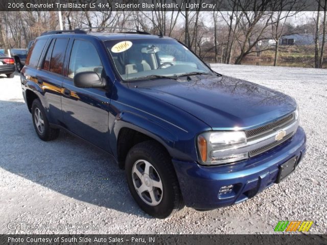 2006 Chevrolet TrailBlazer LS 4x4 in Superior Blue Metallic