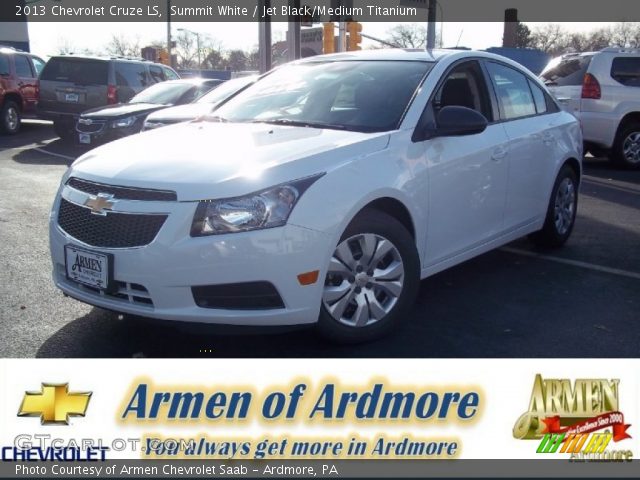 2013 Chevrolet Cruze LS in Summit White