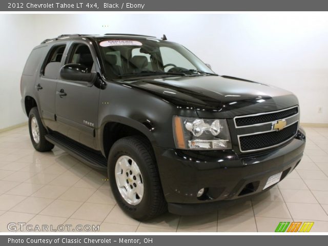 2012 Chevrolet Tahoe LT 4x4 in Black