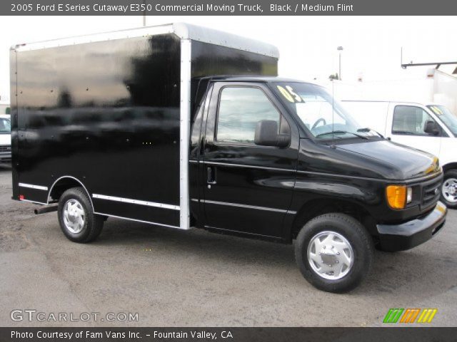 2005 Ford E Series Cutaway E350 Commercial Moving Truck in Black