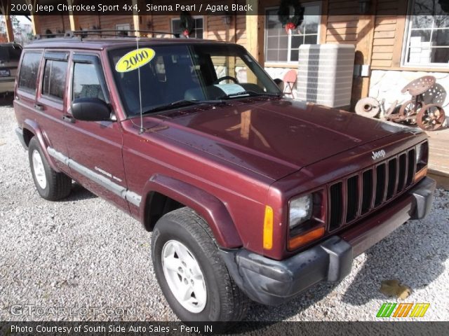2000 Jeep Cherokee Sport 4x4 in Sienna Pearl