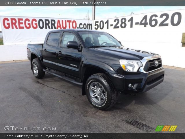 2013 Toyota Tacoma TSS Double Cab 4x4 in Black