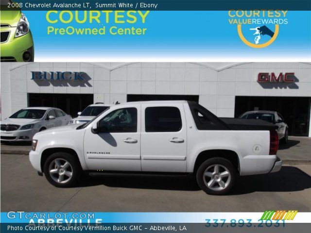 2008 Chevrolet Avalanche LT in Summit White