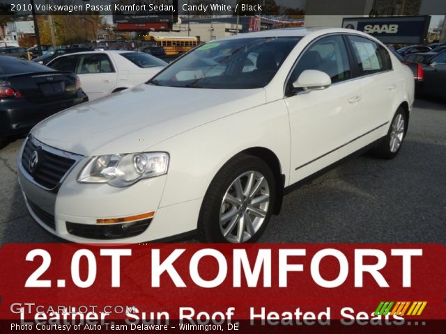 2010 Volkswagen Passat Komfort Sedan in Candy White