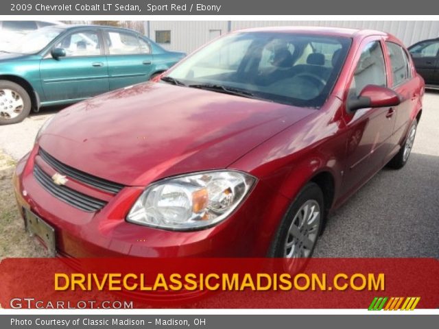 2009 Chevrolet Cobalt LT Sedan in Sport Red