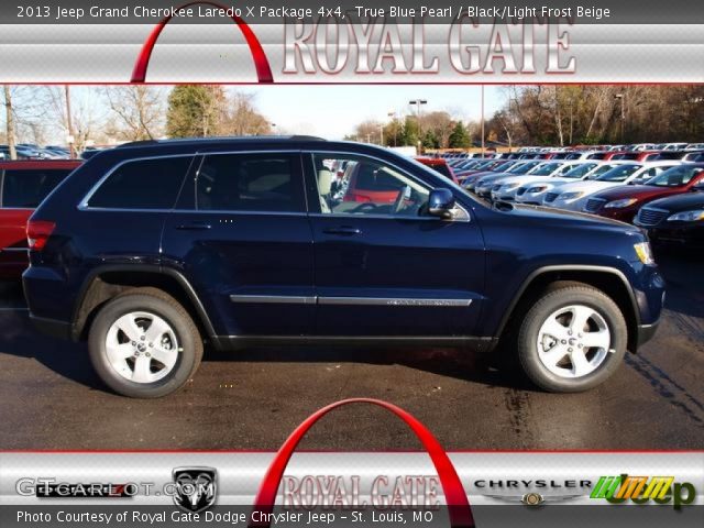 2013 Jeep Grand Cherokee Laredo X Package 4x4 in True Blue Pearl