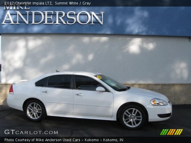 2012 Chevrolet Impala LTZ in Summit White