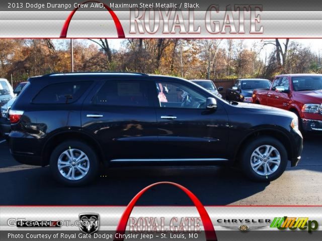 2013 Dodge Durango Crew AWD in Maximum Steel Metallic