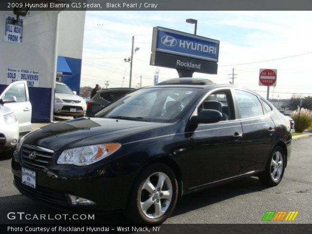 2009 Hyundai Elantra GLS Sedan in Black Pearl