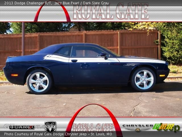 2013 Dodge Challenger R/T in Jazz Blue Pearl