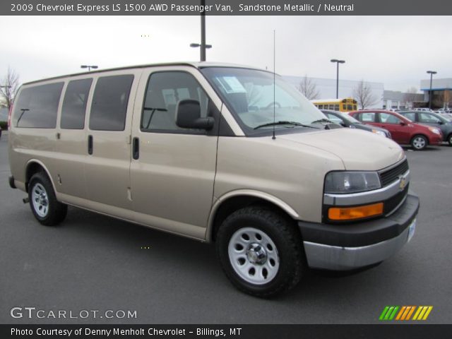 2009 Chevrolet Express LS 1500 AWD Passenger Van in Sandstone Metallic