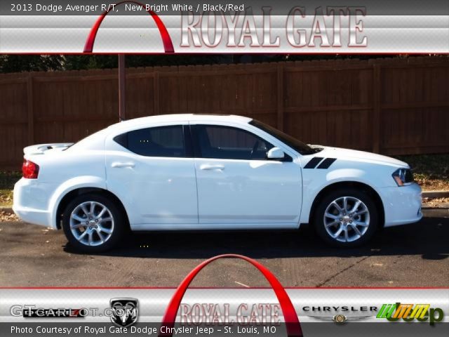 2013 Dodge Avenger R/T in New Bright White