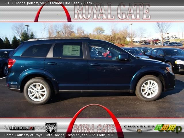 2013 Dodge Journey SXT in Fathom Blue Pearl