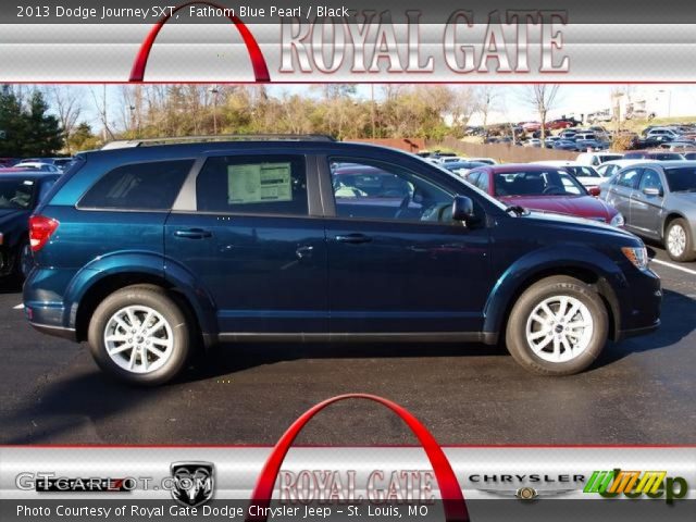 2013 Dodge Journey SXT in Fathom Blue Pearl