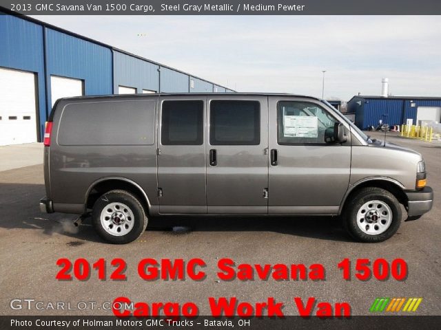 2013 GMC Savana Van 1500 Cargo in Steel Gray Metallic